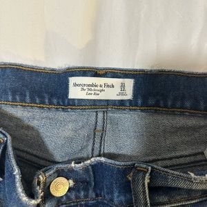 Abercrombie and Fitch 90s straight Low Rise